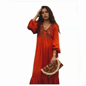 Ex Voto Vintage Hazel Maxi Dress